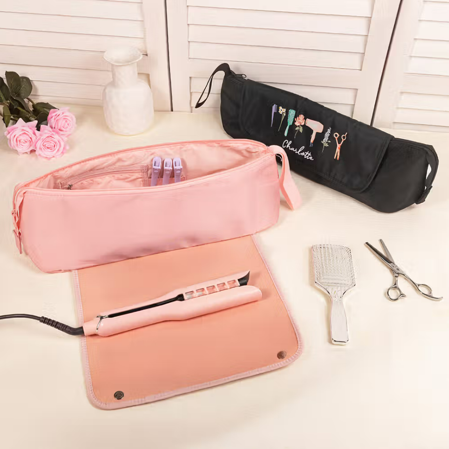 Sac pour accessoires de coiffure